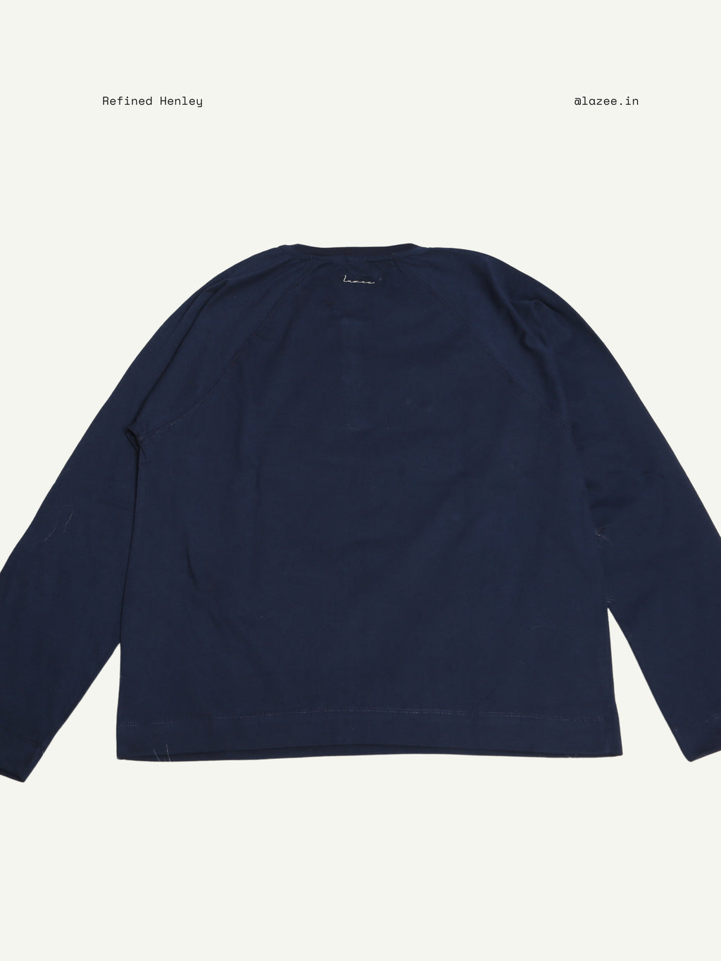 Refined Henley - Navy Blue