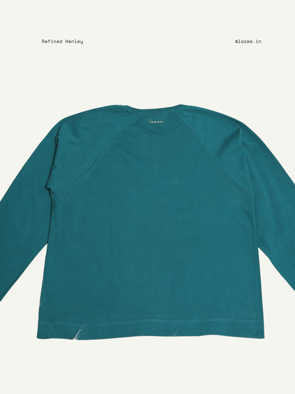 Refined Henley - Emerald Green