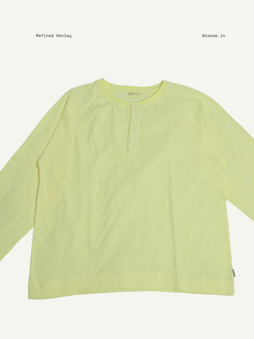 Refined Henley - Butter Cream