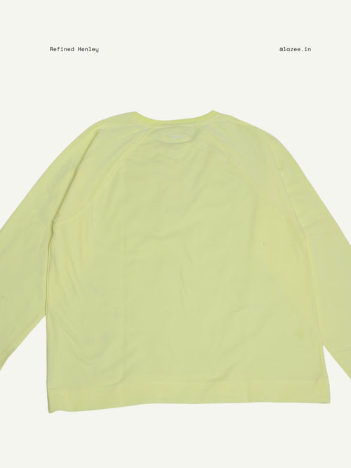 Refined Henley - Butter Cream