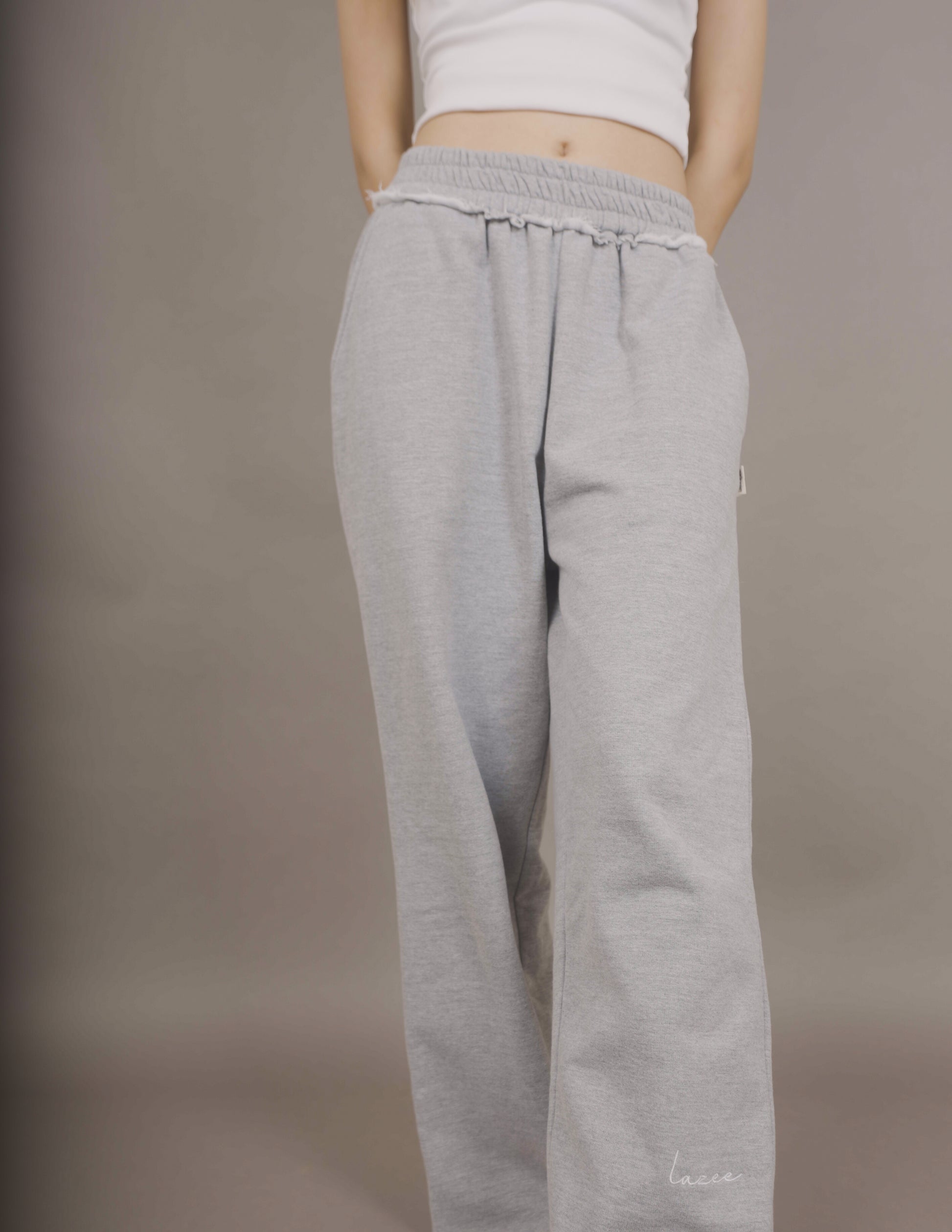 Signature Lazee Pants Grey