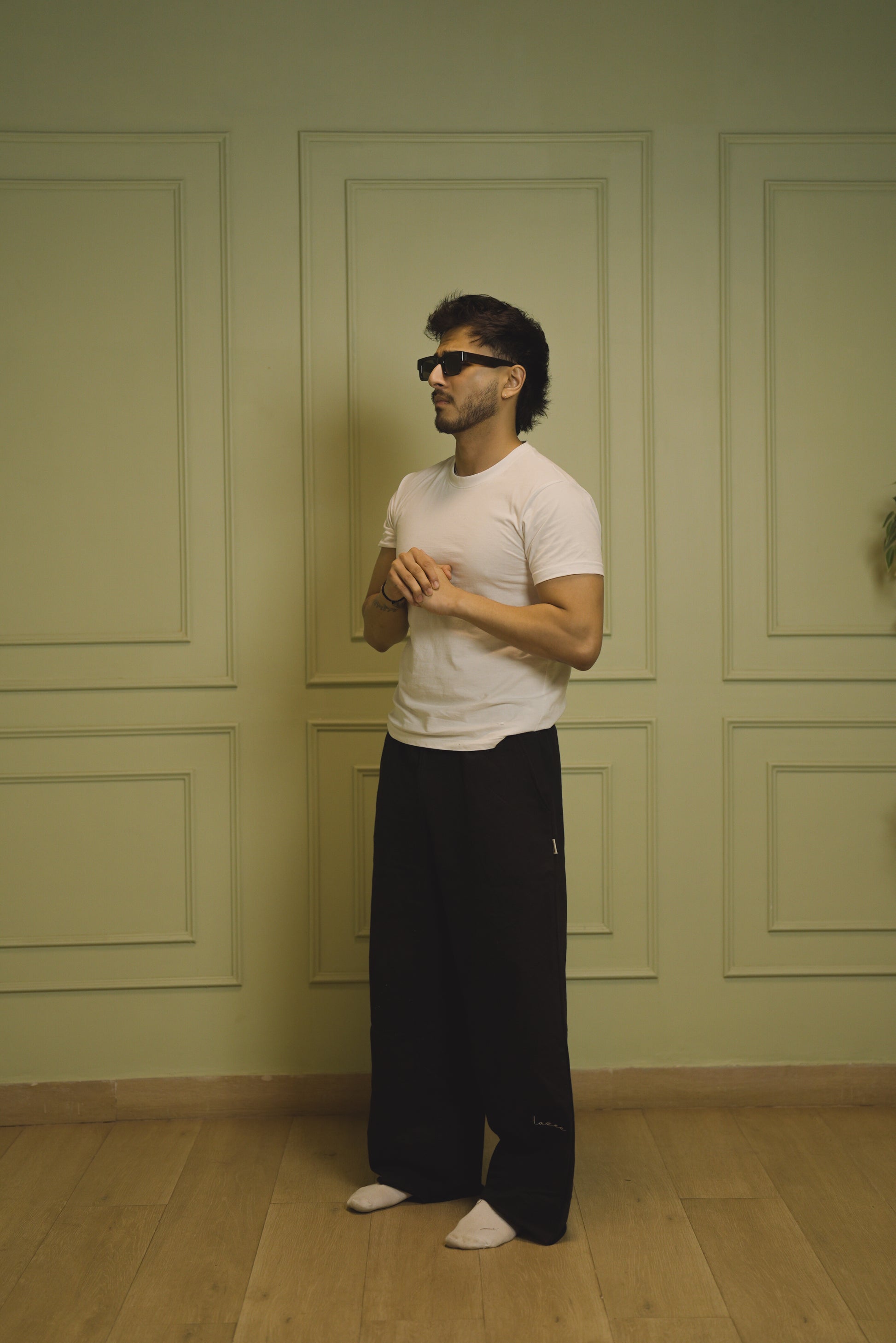 Signature Lazee Pants Black